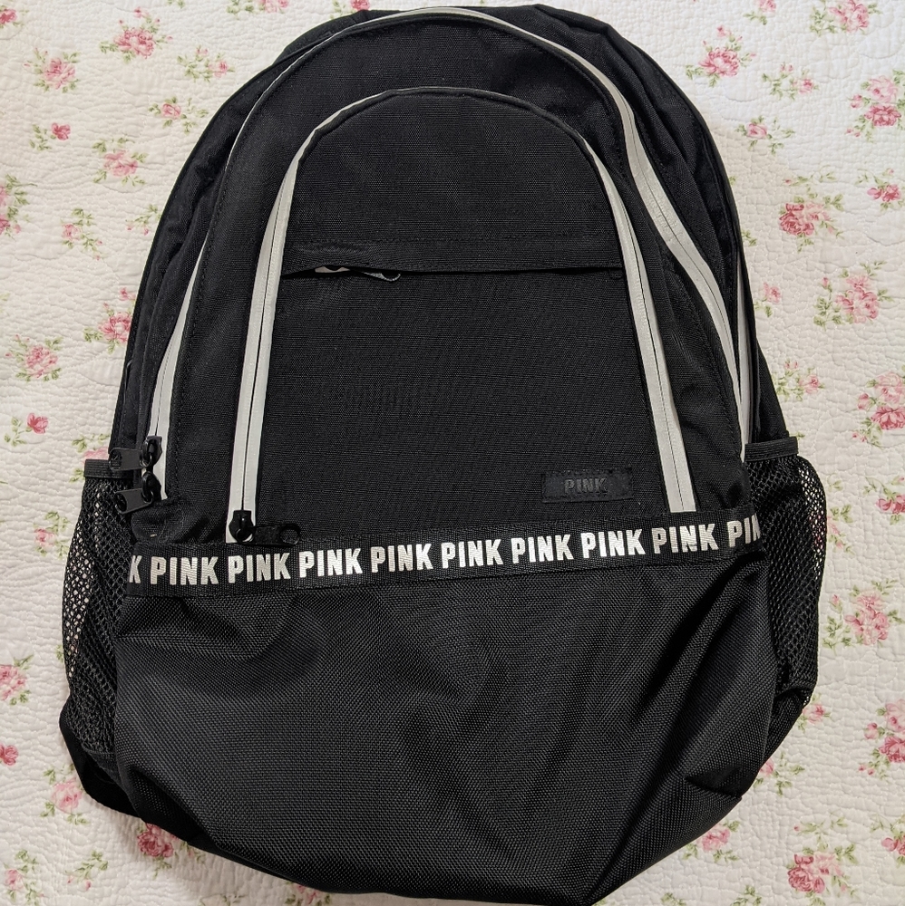 VS Pink collegiate backpack